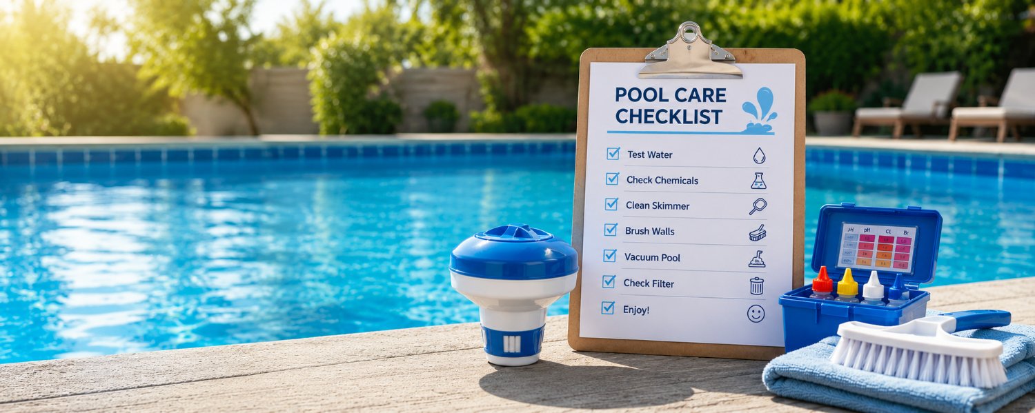 Pool Care Checklist