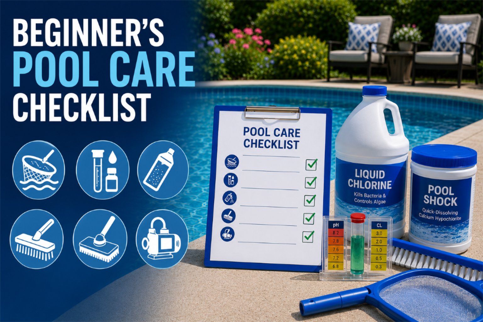 Pool Care Checklist