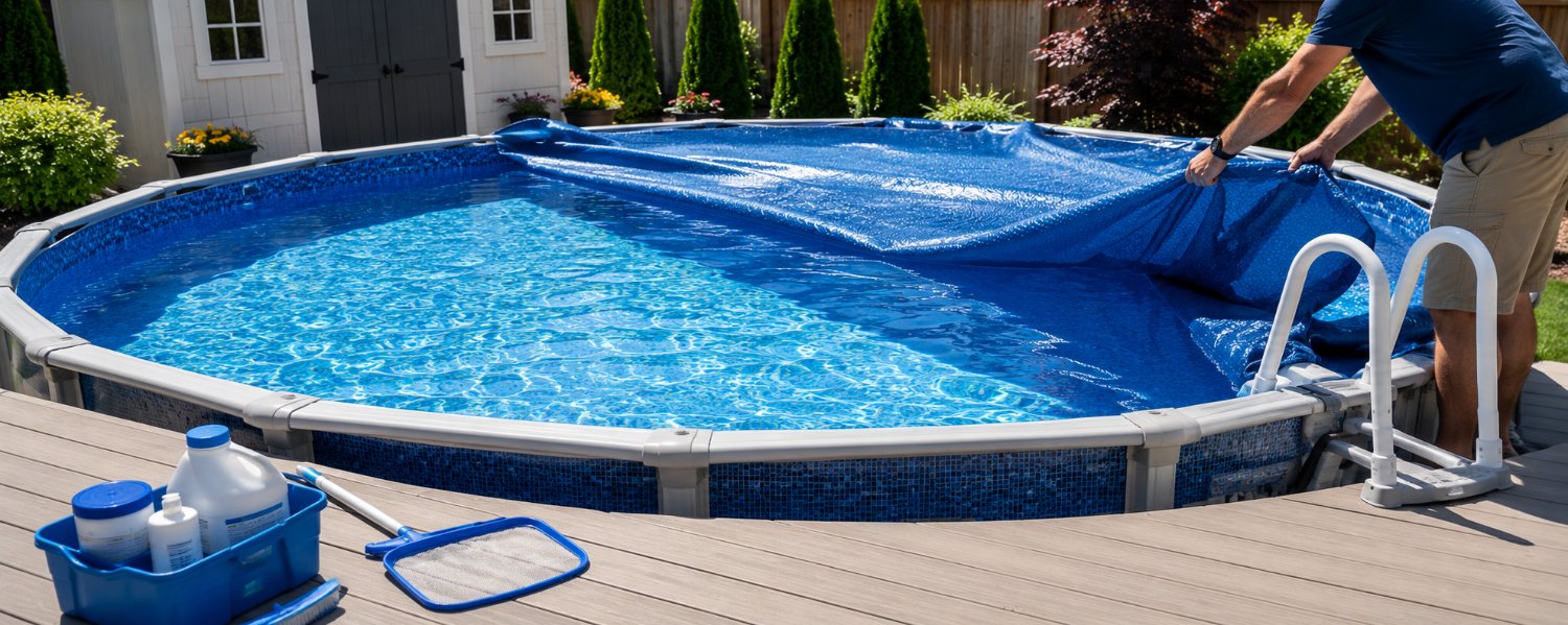 Opening the pool for the season